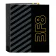 Ring binder BlackFit8 Zone Black A4 27 x 33 x 6 cm