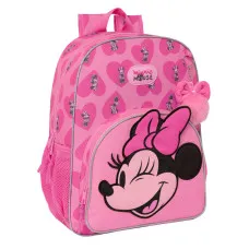 School Bag Minnie Mouse Loving Pink 33 x 42 x 14 cm