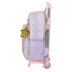 Mochila Escolar con Ruedas Wish Lila 28 x 34 x 10 cm