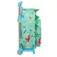 Mochila Escolar con Ruedas Peppa Pig George Menta 26 x 34 x 11 cm