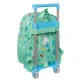 Mochila Escolar con Ruedas Peppa Pig George Menta 26 x 34 x 11 cm
