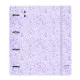 Carpeta de anillas Safta Light purple flowers Morado 27 X 32 X 4 cm