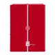 Ring binder Sevilla Fútbol Club Red