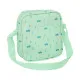 Bolso Bandolera Safta Coches Verde 16 x 18 x 4 cm