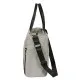 Bolso Minnie Mouse Teen Sand Acolchado Gris 40 x 31 x 17 cm