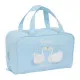 Neceser Escolar Glow Lab Cisnes Azul claro 31 x 14 x 19 cm