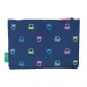 Estuche Escolar Benetton Cool Azul marino 23 x 16 x 3 cm