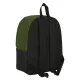 Laptop Backpack Safta Dark Forest Black Green 31 x 40 x 16 cm
