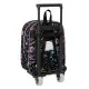 Mochila Escolar con Ruedas Monster High Negro 22 x 27 x 10 cm