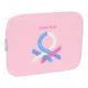 Funda para Portátil Benetton Pink Rosa 15,6'' 39,5 x 27,5 x 3,5 cm