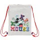 Bolsa Mochila con Cuerdas Mickey Mouse Clubhouse Only one Azul marino (26 x 34 x 1 cm)