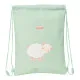 Backpack with Strings Safta Ovejita Green (26 x 34 x 1 cm)