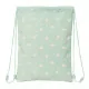 Backpack with Strings Safta Ovejita Green (26 x 34 x 1 cm)
