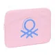 Funda para Portátil Benetton Pink Rosa (34 x 25 x 2 cm)