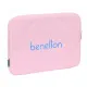 Funda para Portátil Benetton Pink Rosa (34 x 25 x 2 cm)