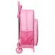 Mochila Escolar con Ruedas Barbie Girl Rosa 33 x 42 x 14 cm