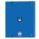 Ring binder Benetton Deep water Blue (27 x 32 x 3.5 cm)