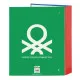 Ring binder Benetton Topitos A4 (27 x 33 x 6 cm)