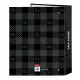 Ring binder Paul Frank Campers Black A4 (27 x 33 x 6 cm)