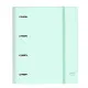 Ring binder Safta Menta (27 x 32 x 3.5 cm)