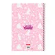 Notebook Disney Princess Magical Beige Pink A4 80 Sheets