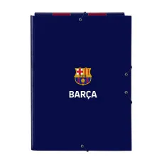 Carpeta F.C. Barcelona Rojo Azul marino A4