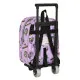 Mochila Escolar con Ruedas Monster High Best boos Lila 22 x 27 x 10 cm