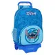 School Bag Stitch Blue 33 x 42 x 14 cm