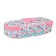 Estuche Escolar Moos Flores Multicolor 22 x 5 x 8 cm