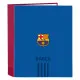 Carpeta de anillas F.C. Barcelona M657 Granate Azul marino A4 27 x 33 x 6 cm