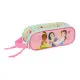 Portatodo Doble Disney Princess Bloom Verde Rosa 21 x 8 x 6 cm