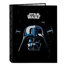 Carpeta de anillas Star Wars Rebellion Negro A4 26.5 x 33 x 4 cm