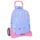 Mochila Escolar con Ruedas Benetton Lila Lila 30 x 46 x 14 cm