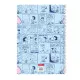 Notebook Snoopy Love Blue A4 80 Sheets