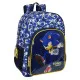 School Bag Sonic City Blue 33 x 42 x 14 cm