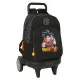 Mochila Escolar con Ruedas Safta Combat Negro 33 x 45 x 22 cm