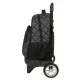 Mochila Escolar con Ruedas Safta Combat Negro 33 x 45 x 22 cm