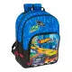 School Bag Hot Wheels Let's race Blue Black 32 x 42 x 15 cm