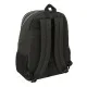 Mochila Escolar Eckō Unltd. Worldwide Negro 32 x 44 x 16 cm