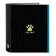 Ring binder Kelme Iron Black A4 27 x 33 x 6 cm