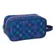 Travel Slipper Holder Benetton Damero Navy Blue 29 x 15 x 14 cm