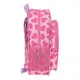 Mochila Escolar Barbie Love Rosa 32 X 38 X 12 cm