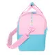 Sports bag Benetton Unique Pink Turquoise 50 x 26 x 20 cm