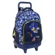 Mochila Escolar con Ruedas Safta City Azul 33 x 45 x 22 cm