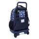 Mochila Escolar con Ruedas Safta City Azul 33 x 45 x 22 cm