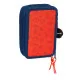 School Case with Accessories Super Mario Trick Red Dark blue 12,5 x 19,5 x 5,5 cm 37 Pieces