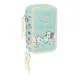 School Case with Accessories Disney Blue 12,5 x 19,5 x 5,5 cm 37 Pieces