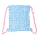 Backpack with Strings Vicky Martín Berrocal Paraíso Blue Pink 35 x 40 x 1 cm