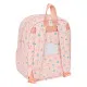 Mochila Infantil Safta Jirafa Coral 22 x 27 x 10 cm