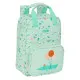 Mochila Infantil Safta Fiesta Verde 20 x 28 x 8 cm